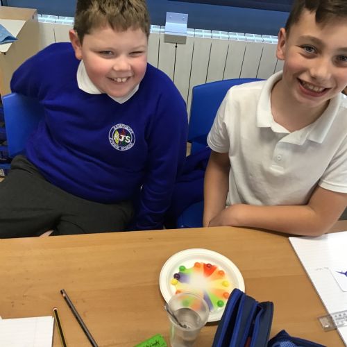 Year 4 Science experiment